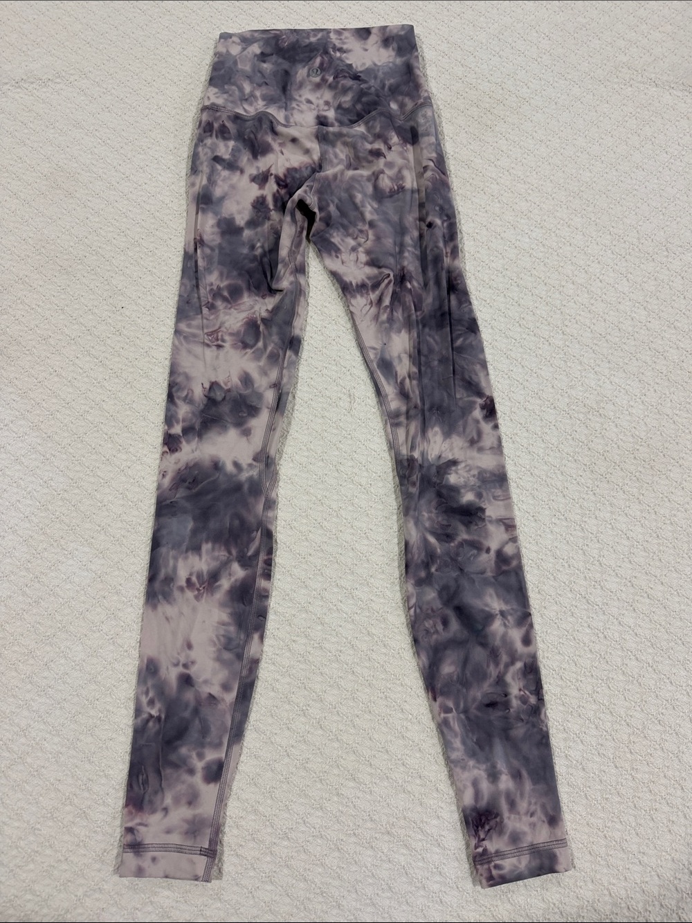 Lululemon Tie-Dye High-Rise Leggings - Pink & Purple